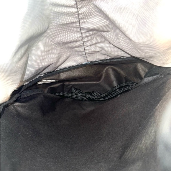 Adidas Sack-pack Backpack Drawstring Bag Gray Black - Picture 4 of 8